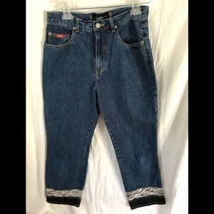 Ankle length jeans